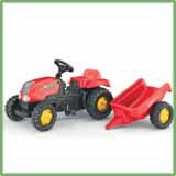 01 212 1 Rolly Kid Tractor & Trailer