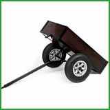 02141 Tipper Trailer - Spoke wheels (black)