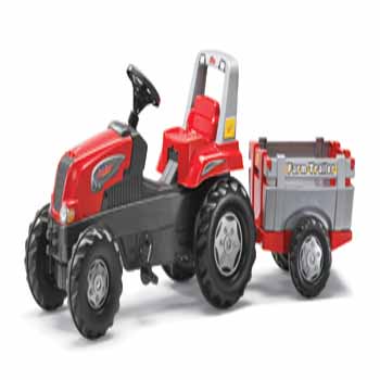 80 026 1 Rolly Junior RT Tractor & Farm Trailer