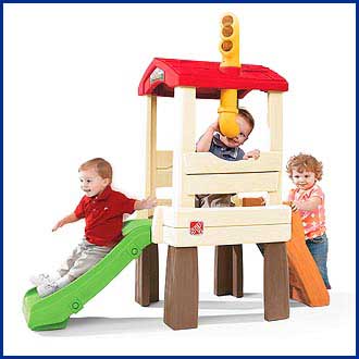 Step2 880400 Lookout Treehouse Active Bright