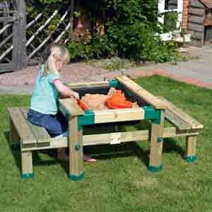 TP426 Forest Deluxe Picnic Table Sandpit